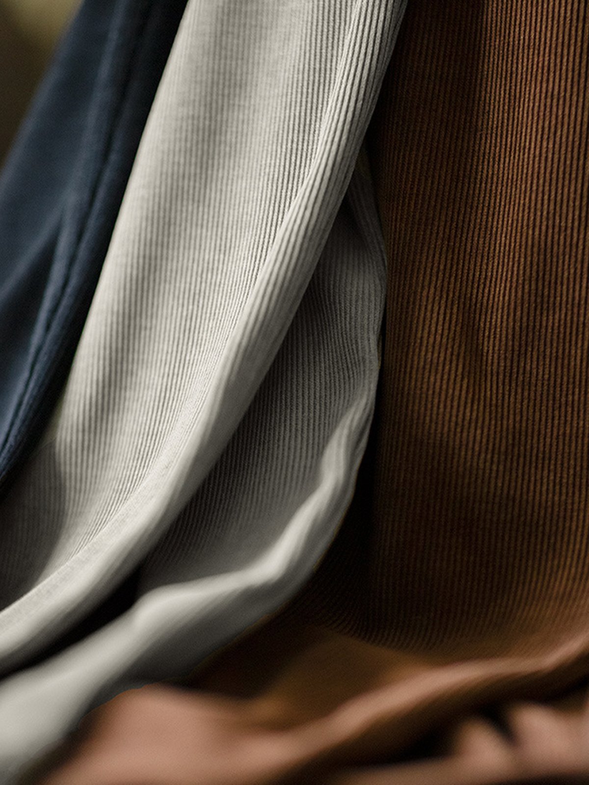 M's Corduroy Drooping Textured Pants-Zittor