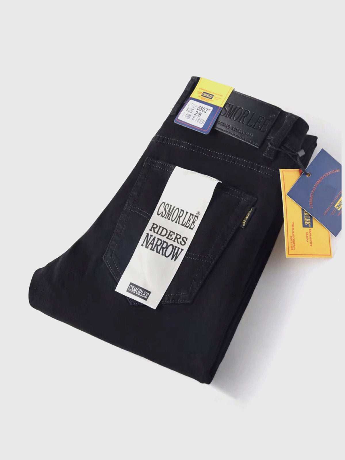 Casual Straight Regular Fit Jeans-Zittor