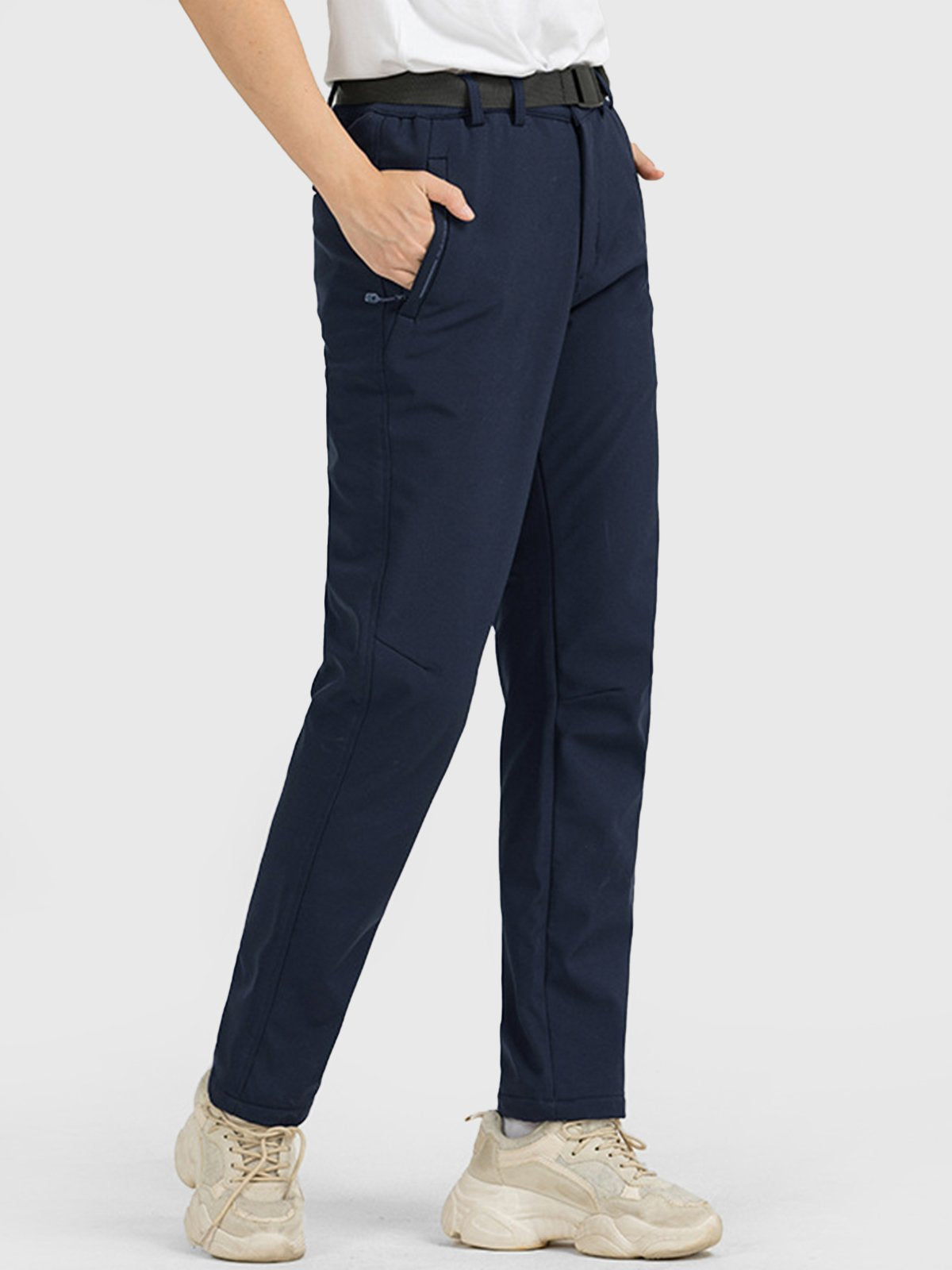 M's Waterproof Fleece Lined Softshell Pants-Zittor