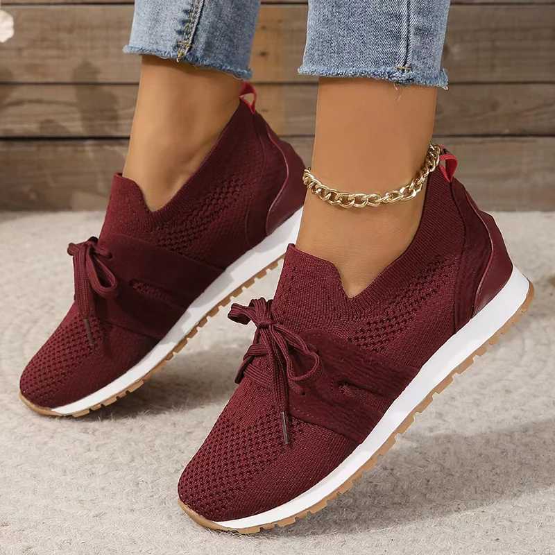 🔥Women's Breathable Flying Woven Orthopedic Sneakers (SALE 70% OFF)