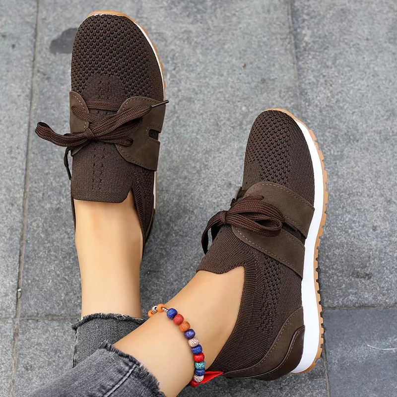 🔥Women's Breathable Flying Woven Orthopedic Sneakers (SALE 70% OFF)