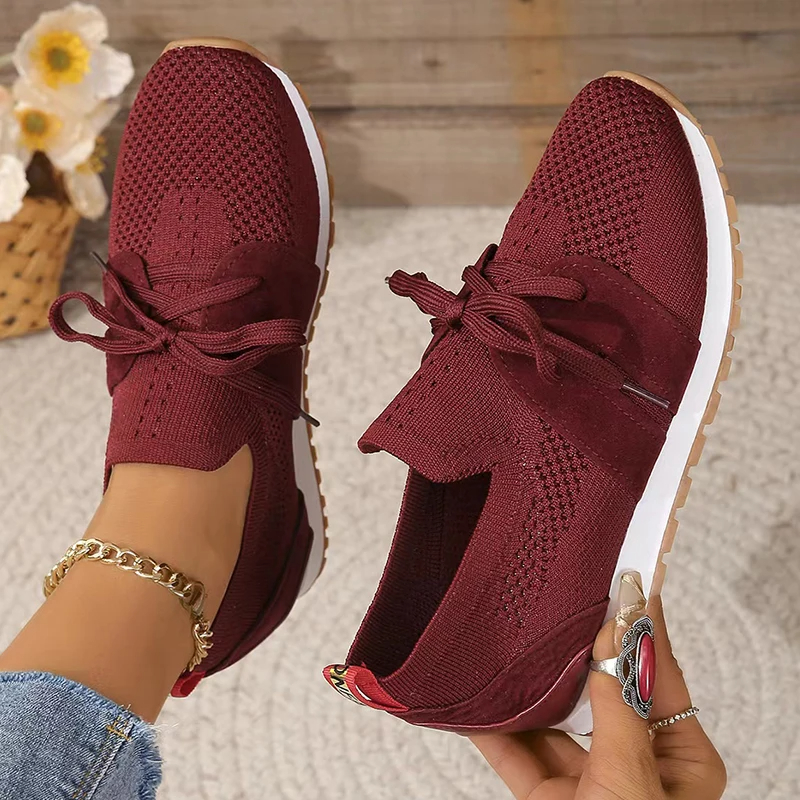 🔥Women's Breathable Flying Woven Orthopedic Sneakers (SALE 70% OFF)