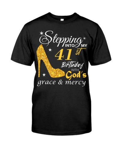 30th To 70th Birthday T-shirts With God's Grace