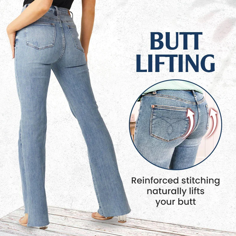 💥Hot Sale 49% OFF💥-Tummy Tuck Bootcut Jeans 