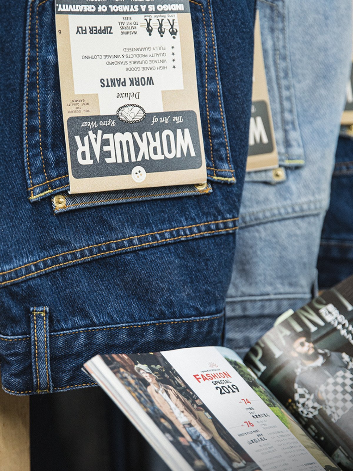 M's Relaxed Fit Carpenter Denim Jeans-Zittor