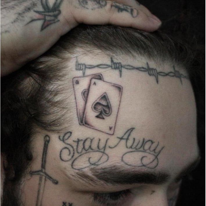Post Malone Temporary Tattoos