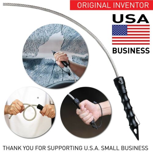 Hardened steel car window breaker personal safety