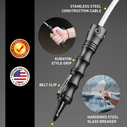 Hardened steel car window breaker personal safety
