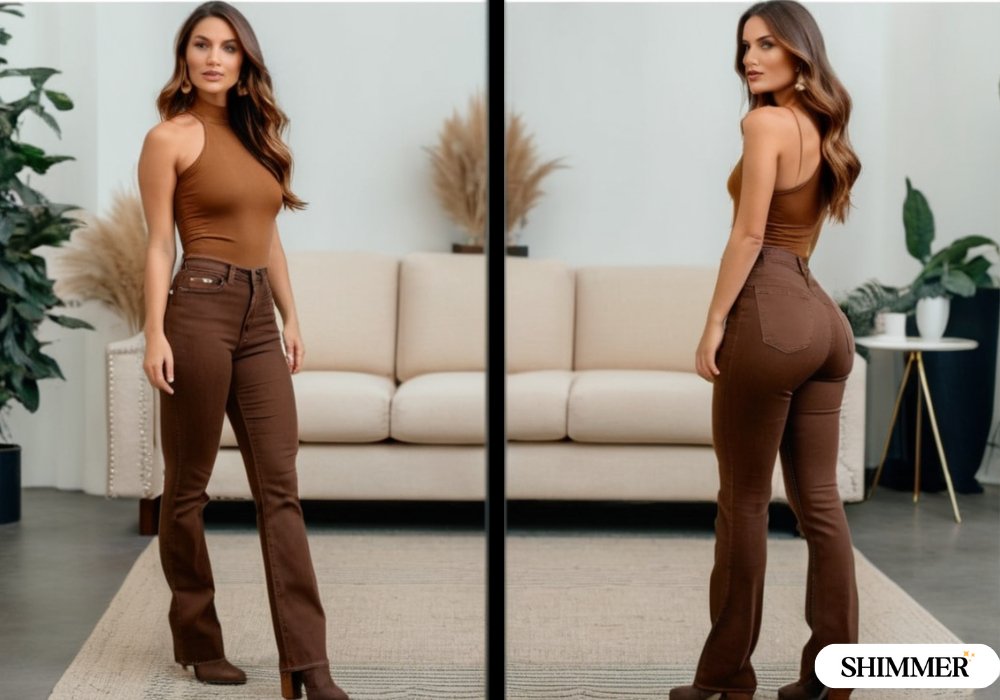 Shimmer™ Premium Lift Flare Jeans