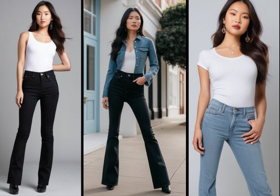 Shimmer™ Premium Lift Flare Jeans