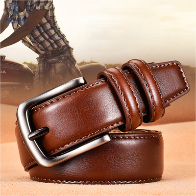 Italy Handmade LUXURY & FASHION LEATHER BELT FOR Men