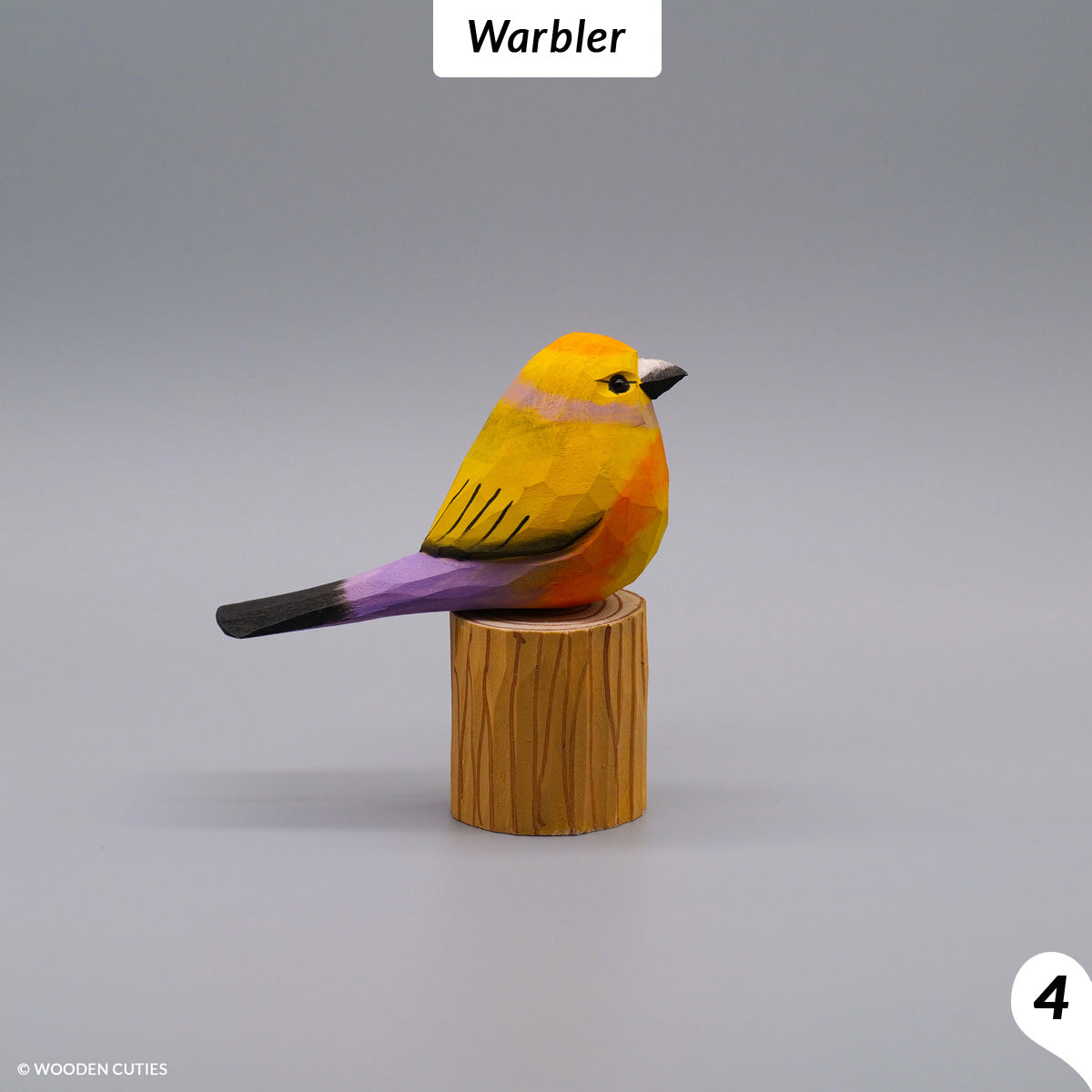 Handmade Bird + Stand