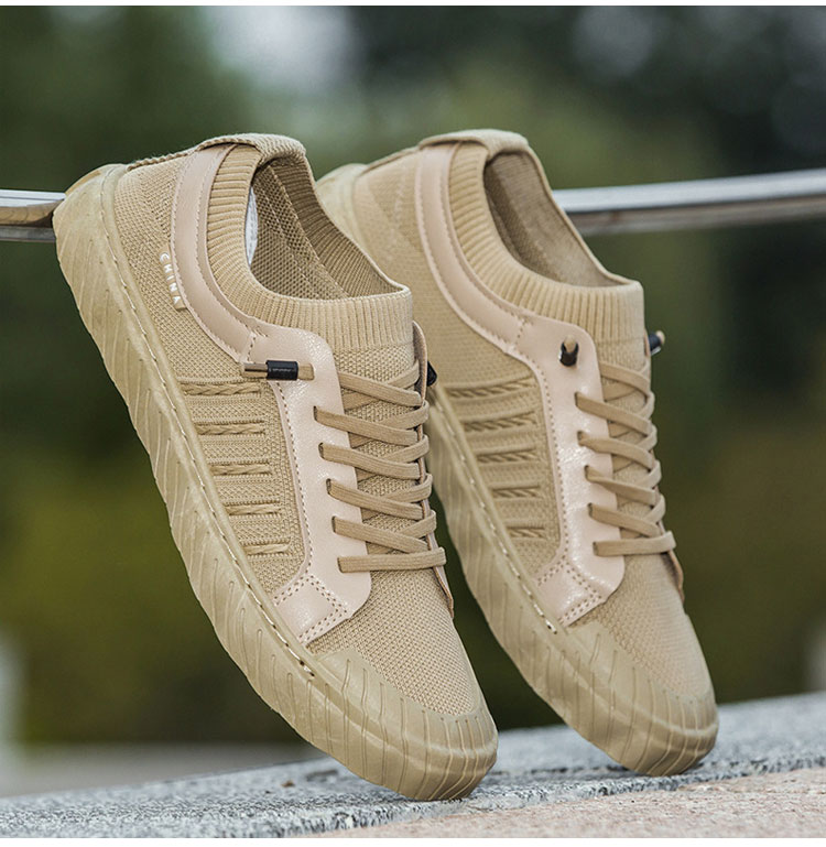 Men's Breathable Canvas Causal Shoes