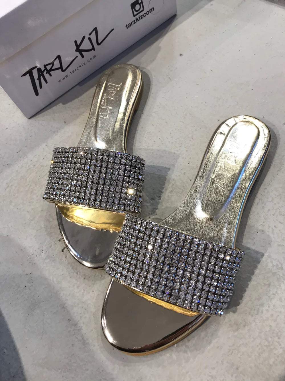 Sparkling DiamondEmbellished Silver Sandals