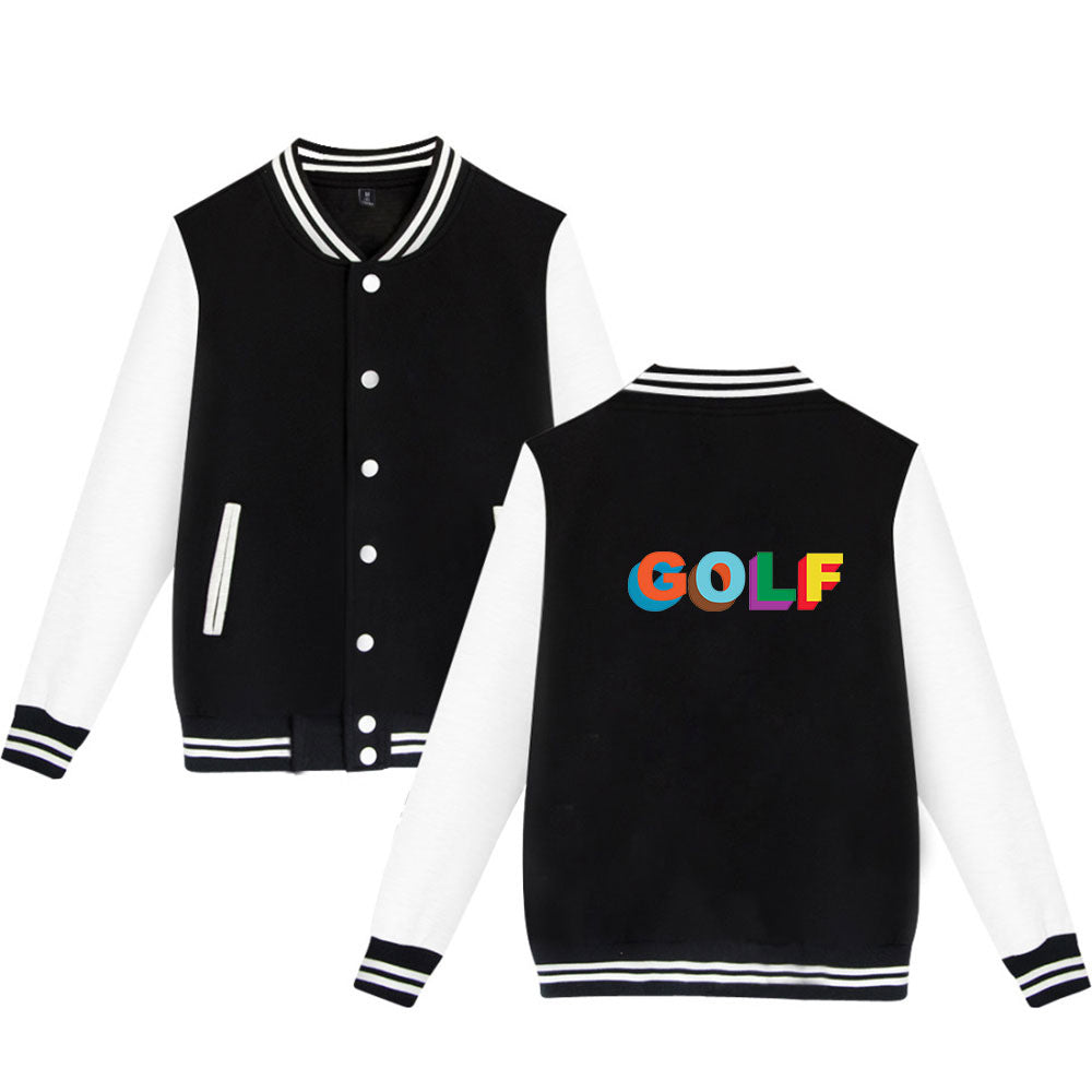 Golf Wang Tyler the Creator Baseball Jacket Mens & Women Fashion Coats-Mortick
