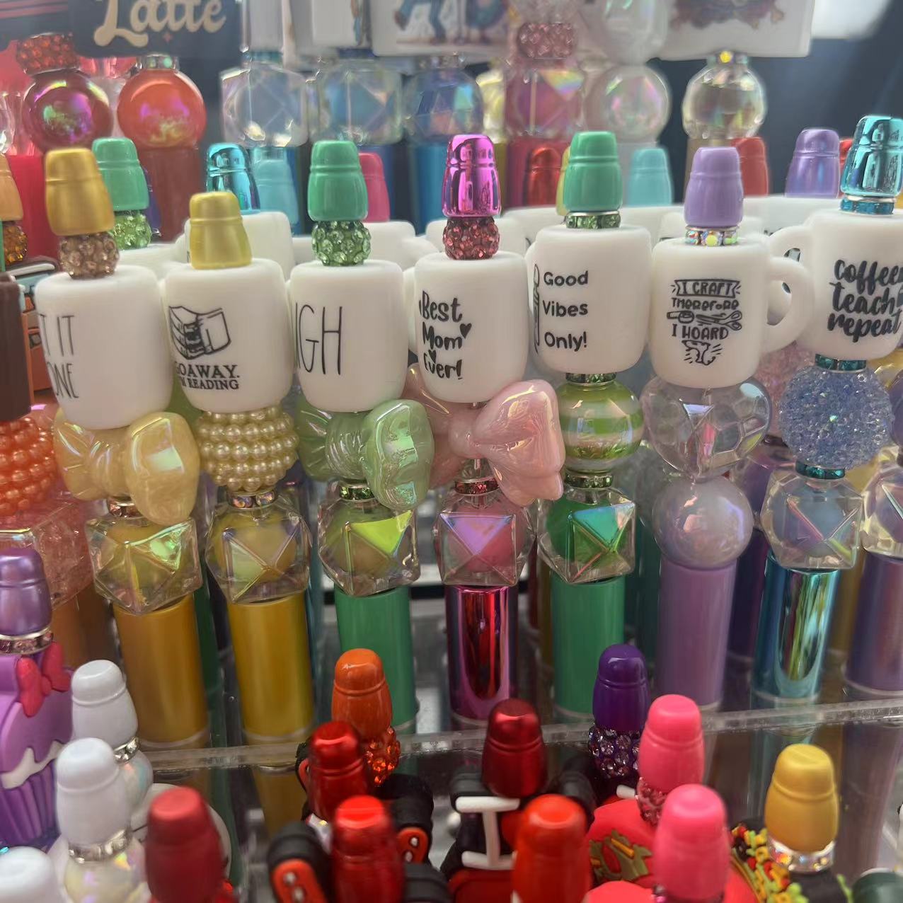 [Summer Sale] Premade Beaded Pens or Keychains or Stylist Pens with Focals