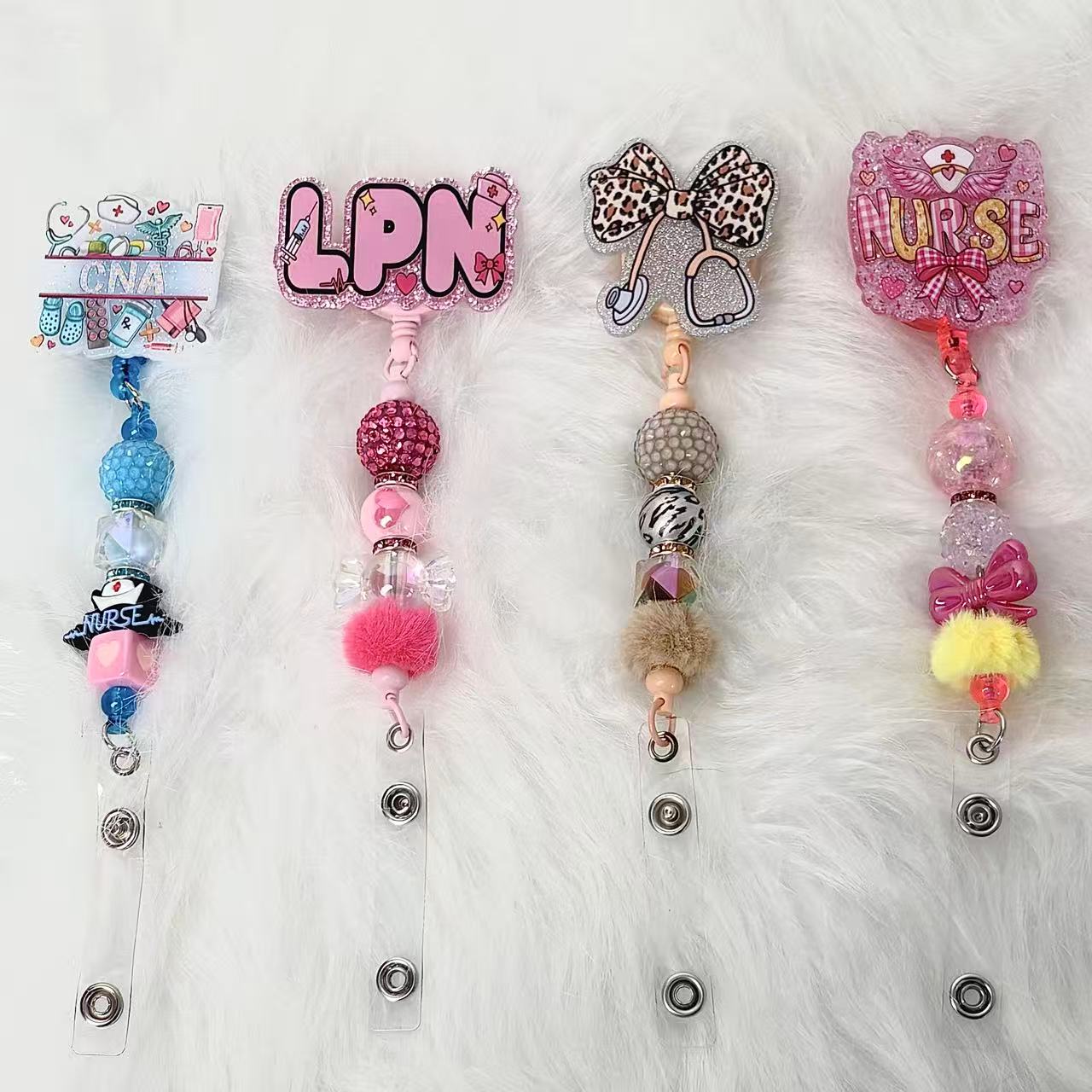 【Match Game】Beadable Badge Reels (Over 1000 styles)