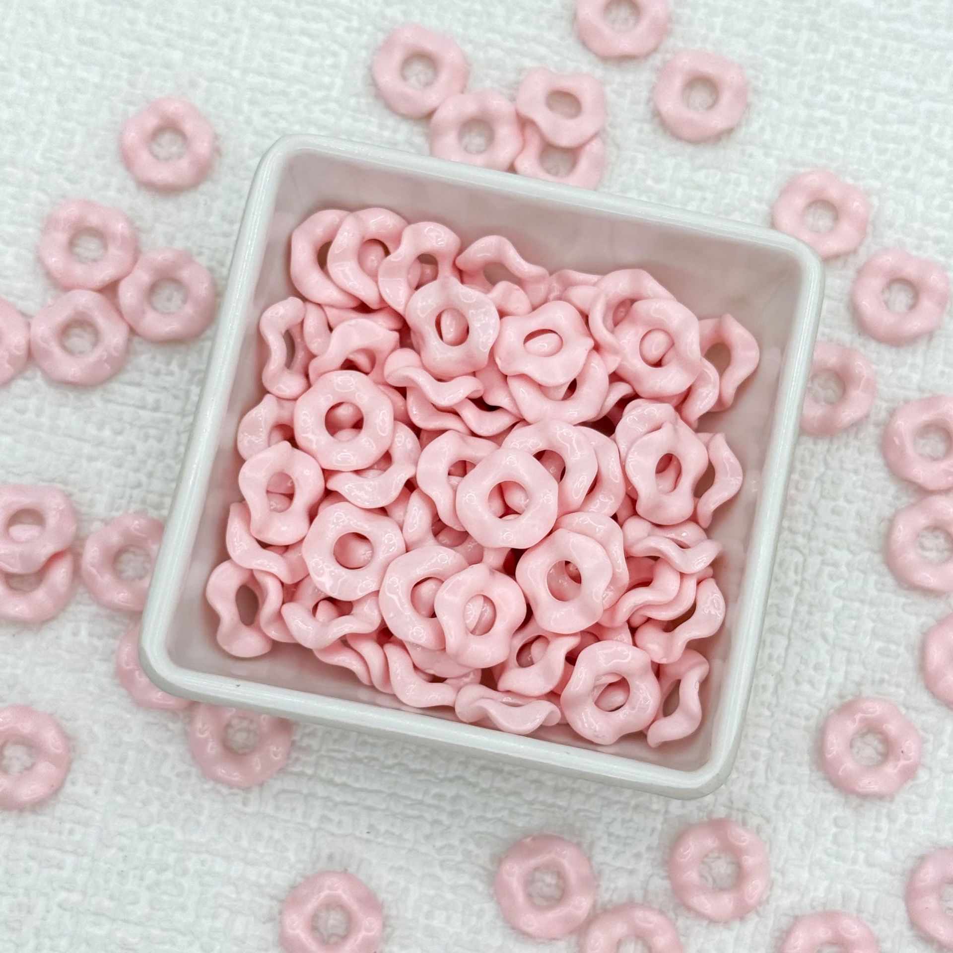 12-15mm Enamel Wavy Spacer for DIY Items