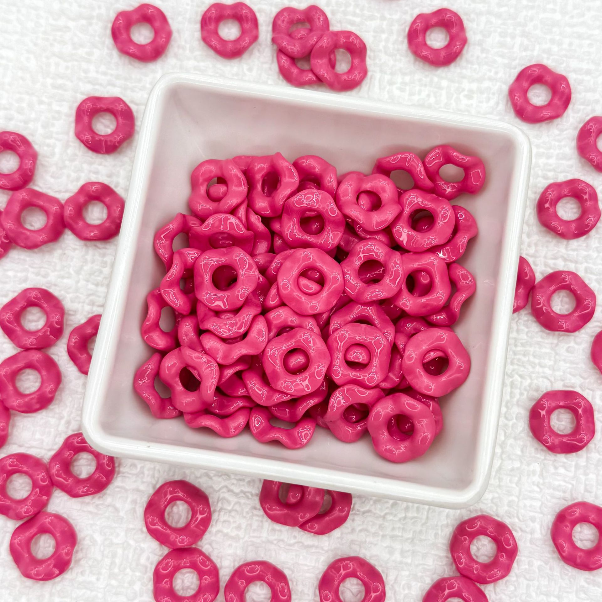 12-15mm Enamel Wavy Spacer for DIY Items