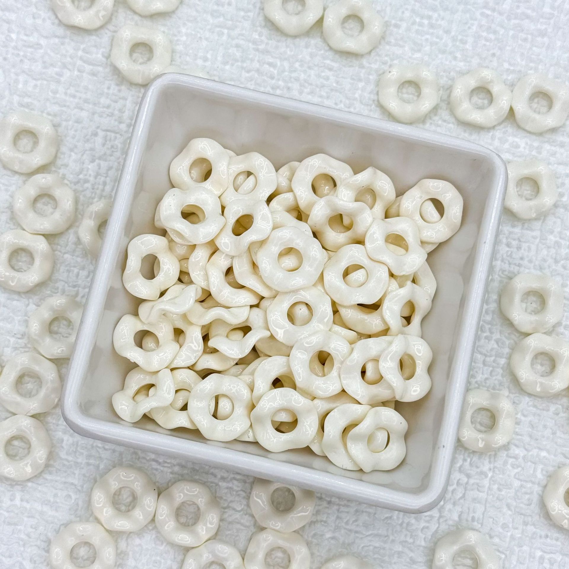 12-15mm Enamel Wavy Spacer for DIY Items