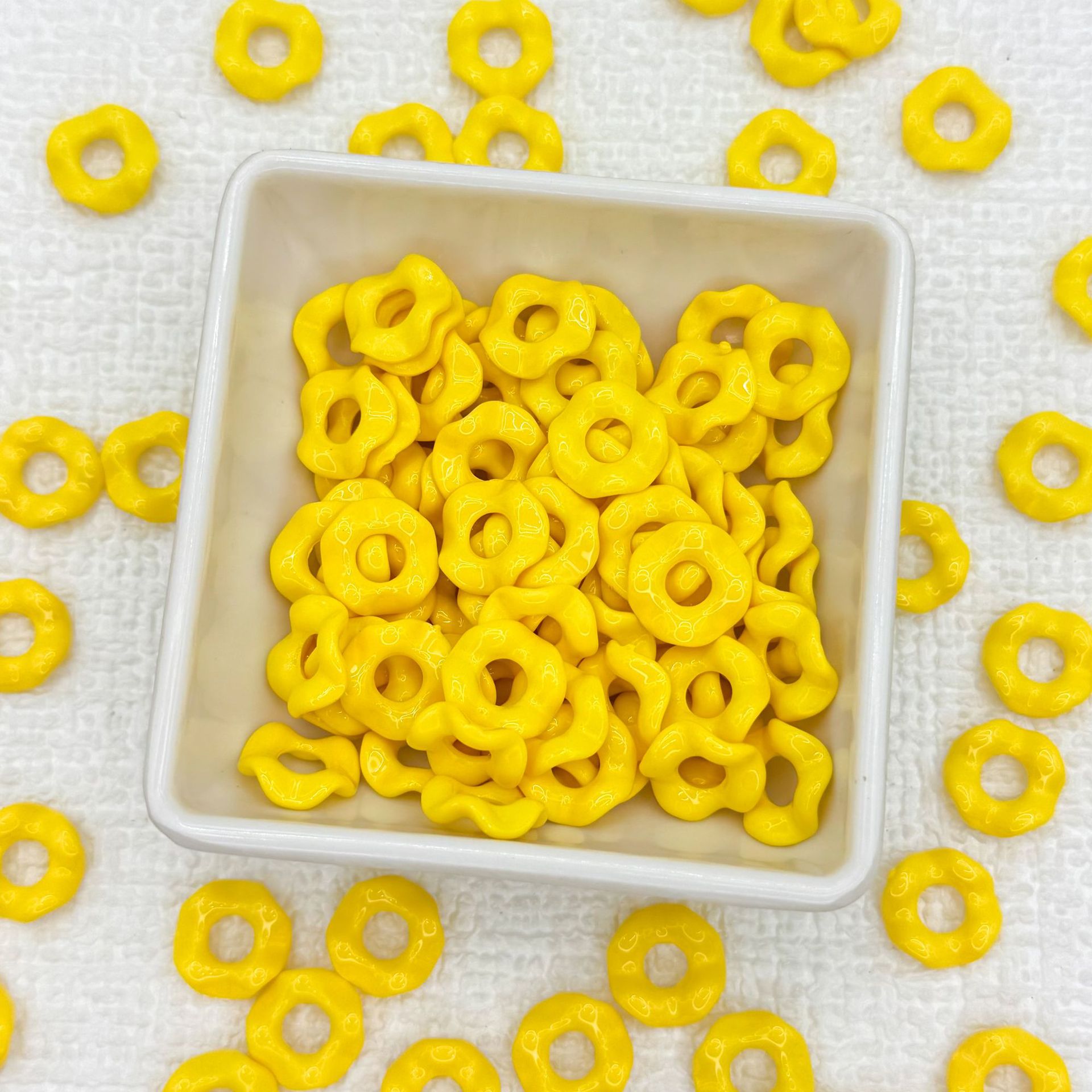 12-15mm Enamel Wavy Spacer for DIY Items