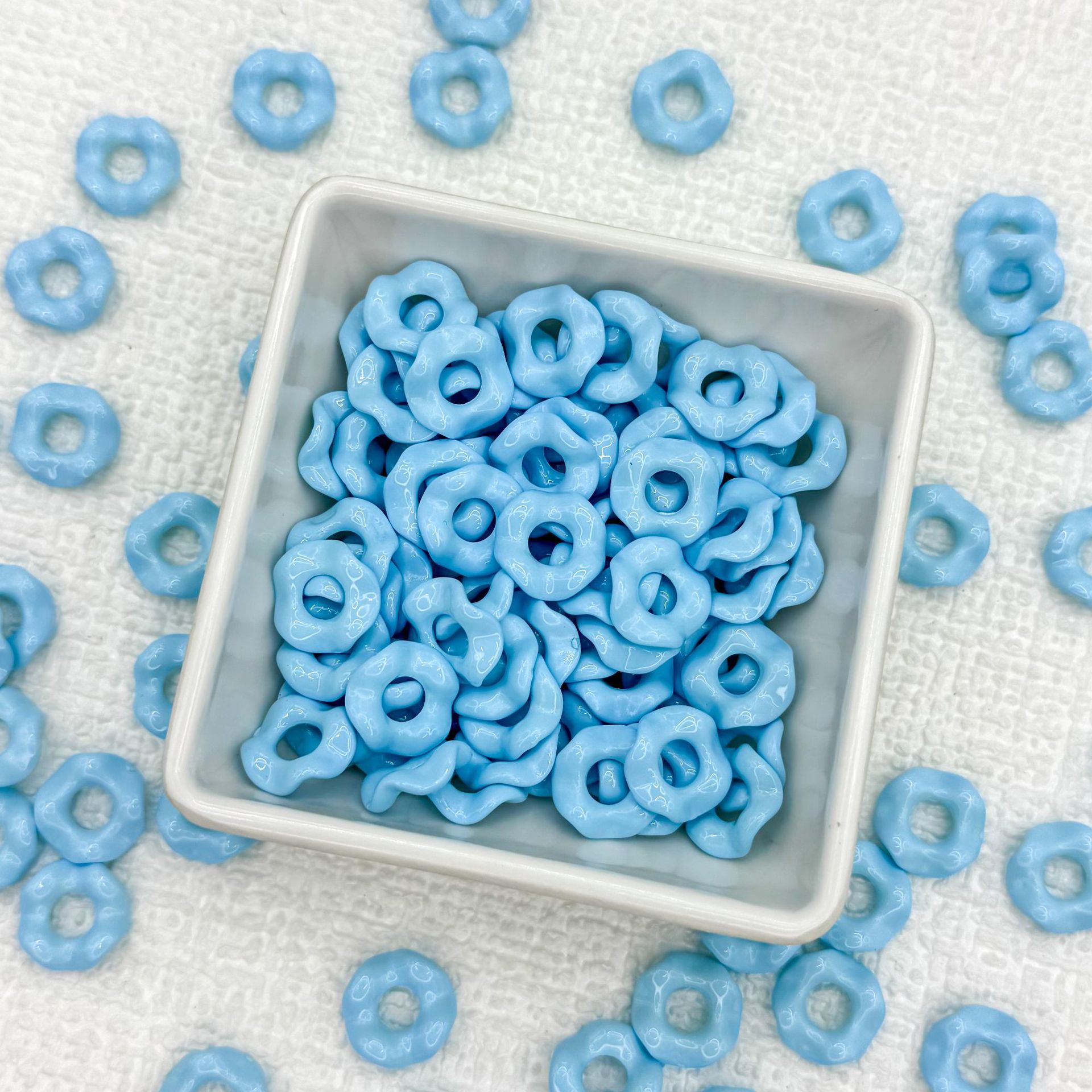 12-15mm Enamel Wavy Spacer for DIY Items