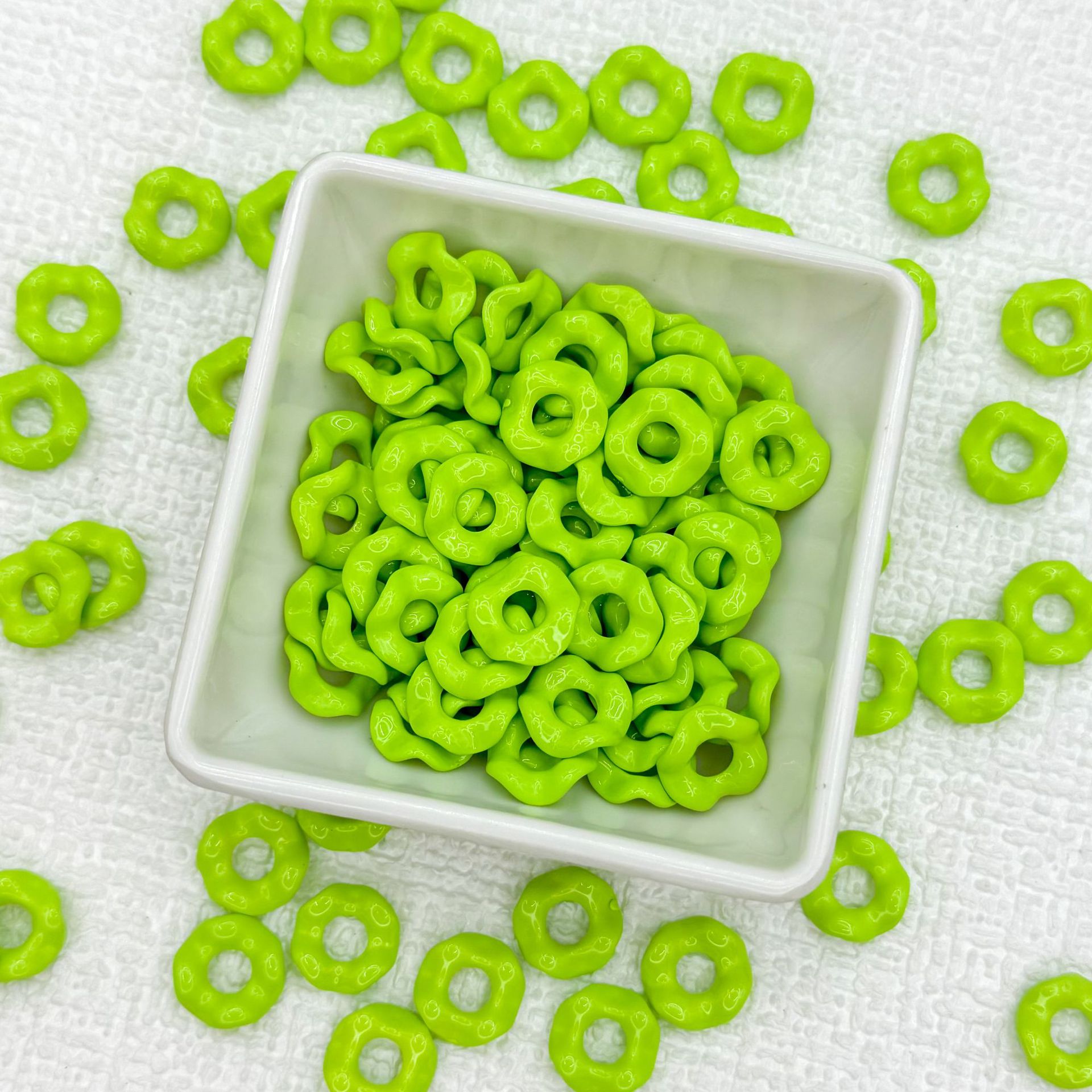 12-15mm Enamel Wavy Spacer for DIY Items