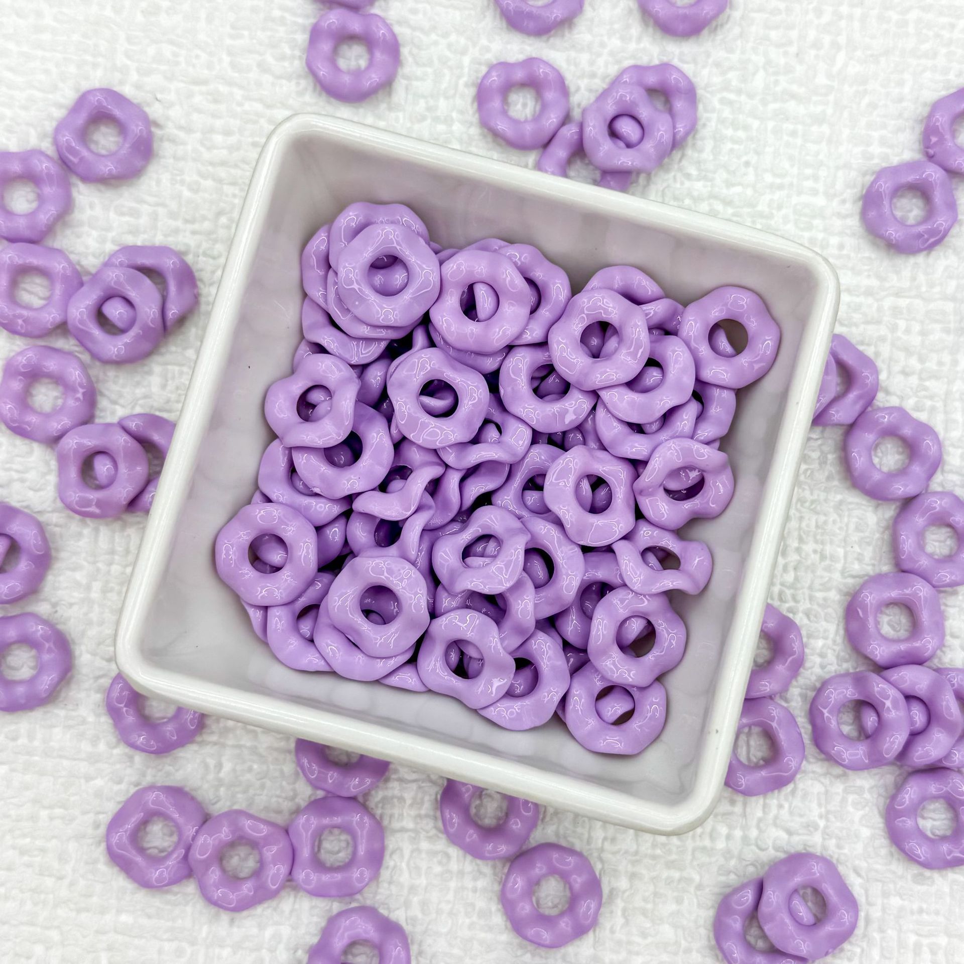 12-15mm Enamel Wavy Spacer for DIY Items