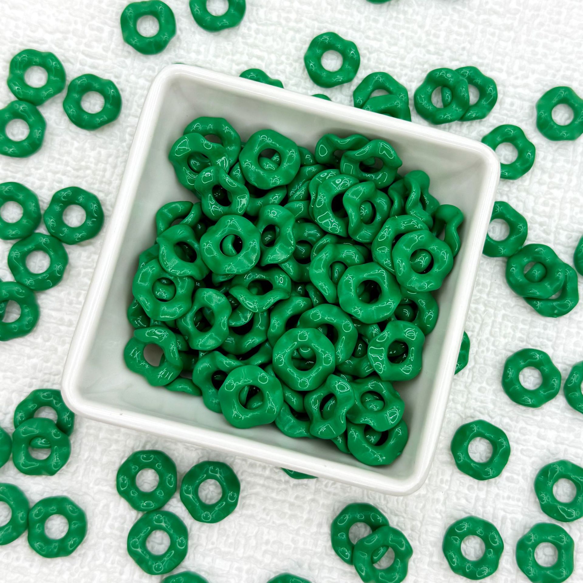 12-15mm Enamel Wavy Spacer for DIY Items
