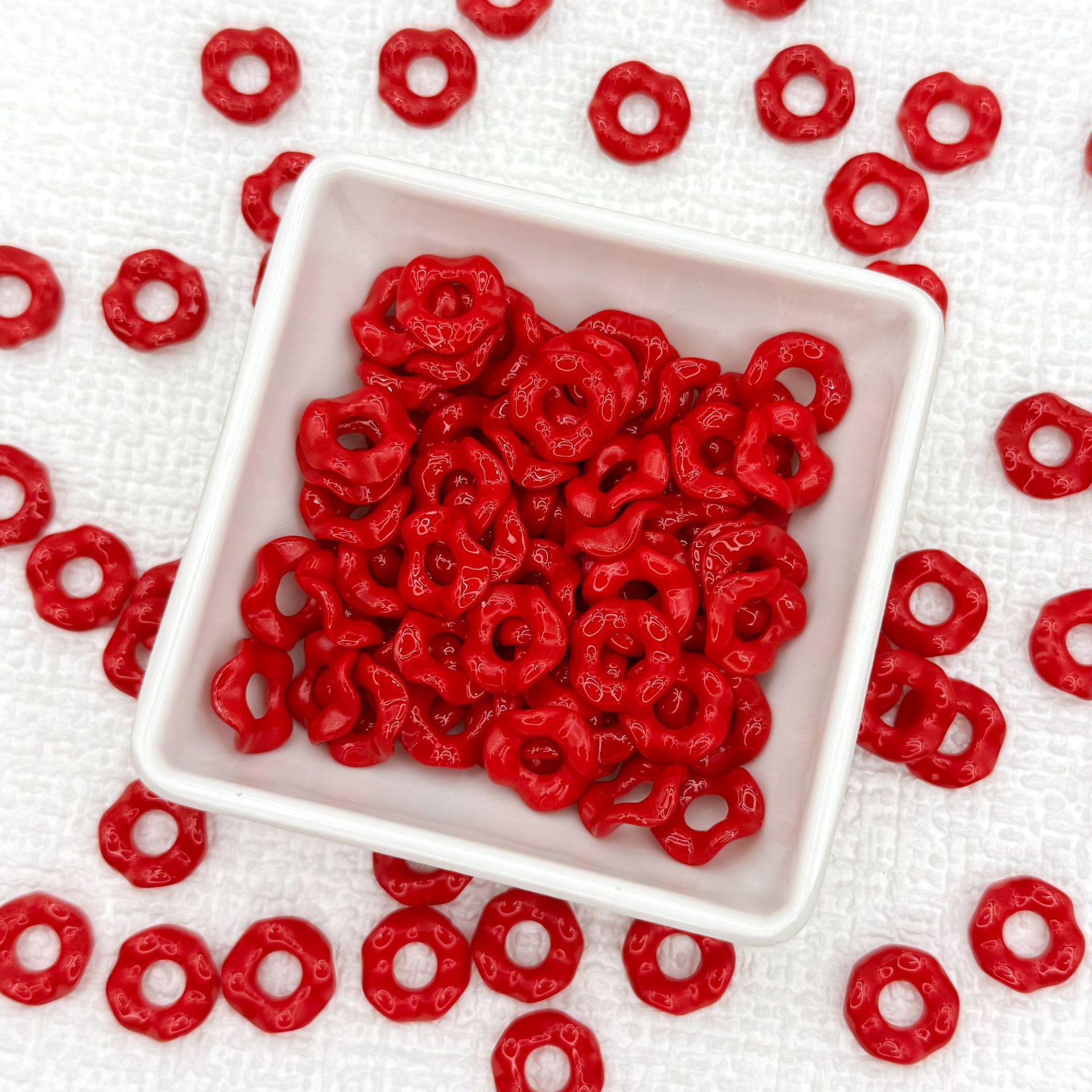 12-15mm Enamel Wavy Spacer for DIY Items