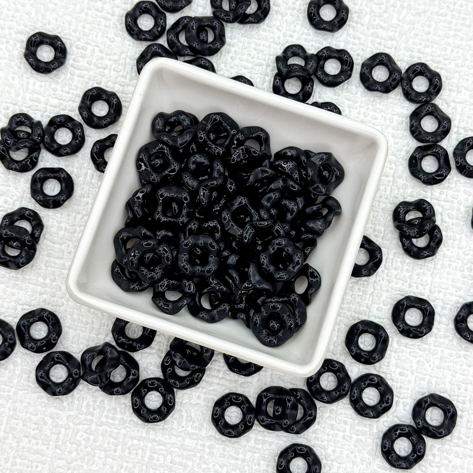 12-15mm Enamel Wavy Spacer for DIY Items