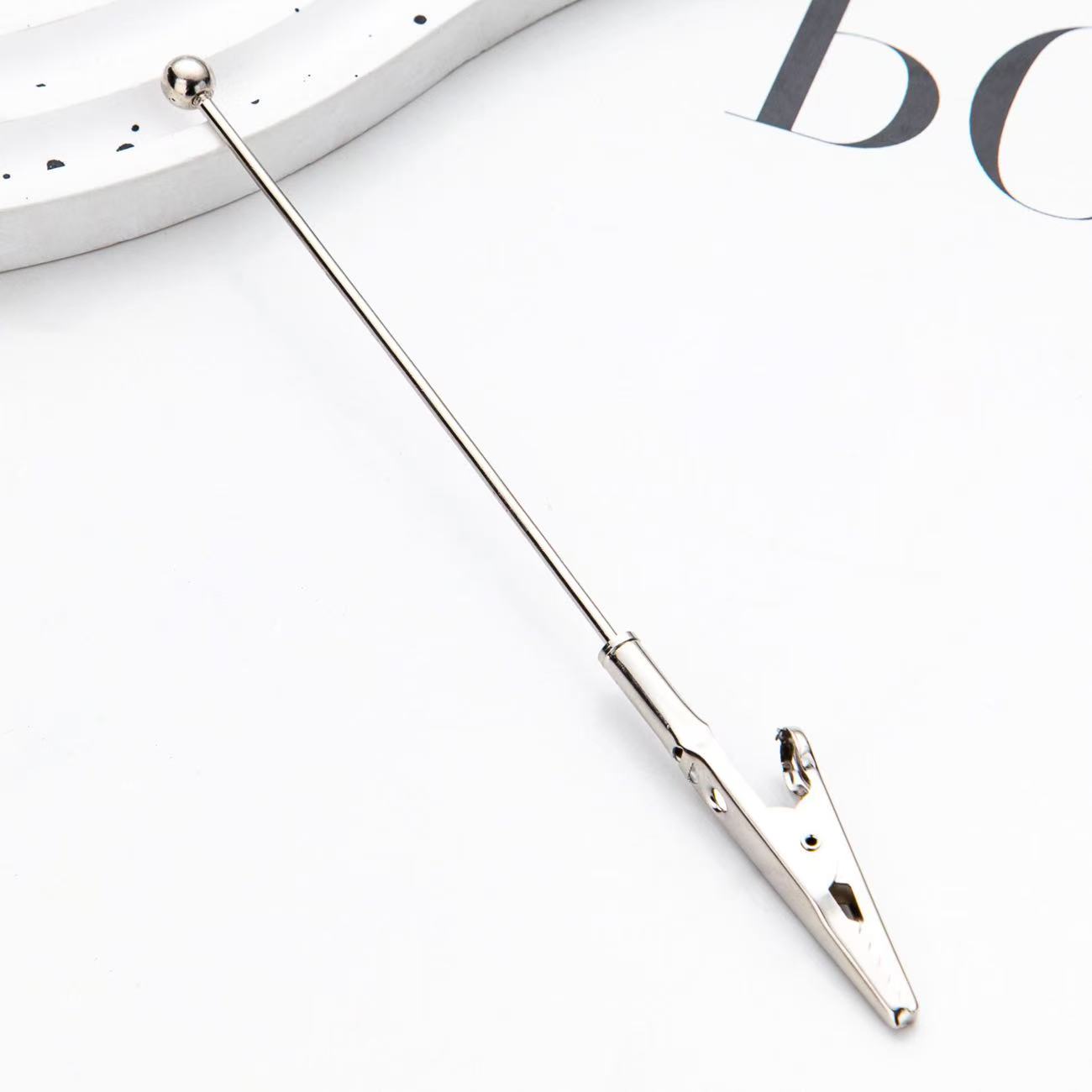 Beadable Alligator Clip/Photo Holder-1pc