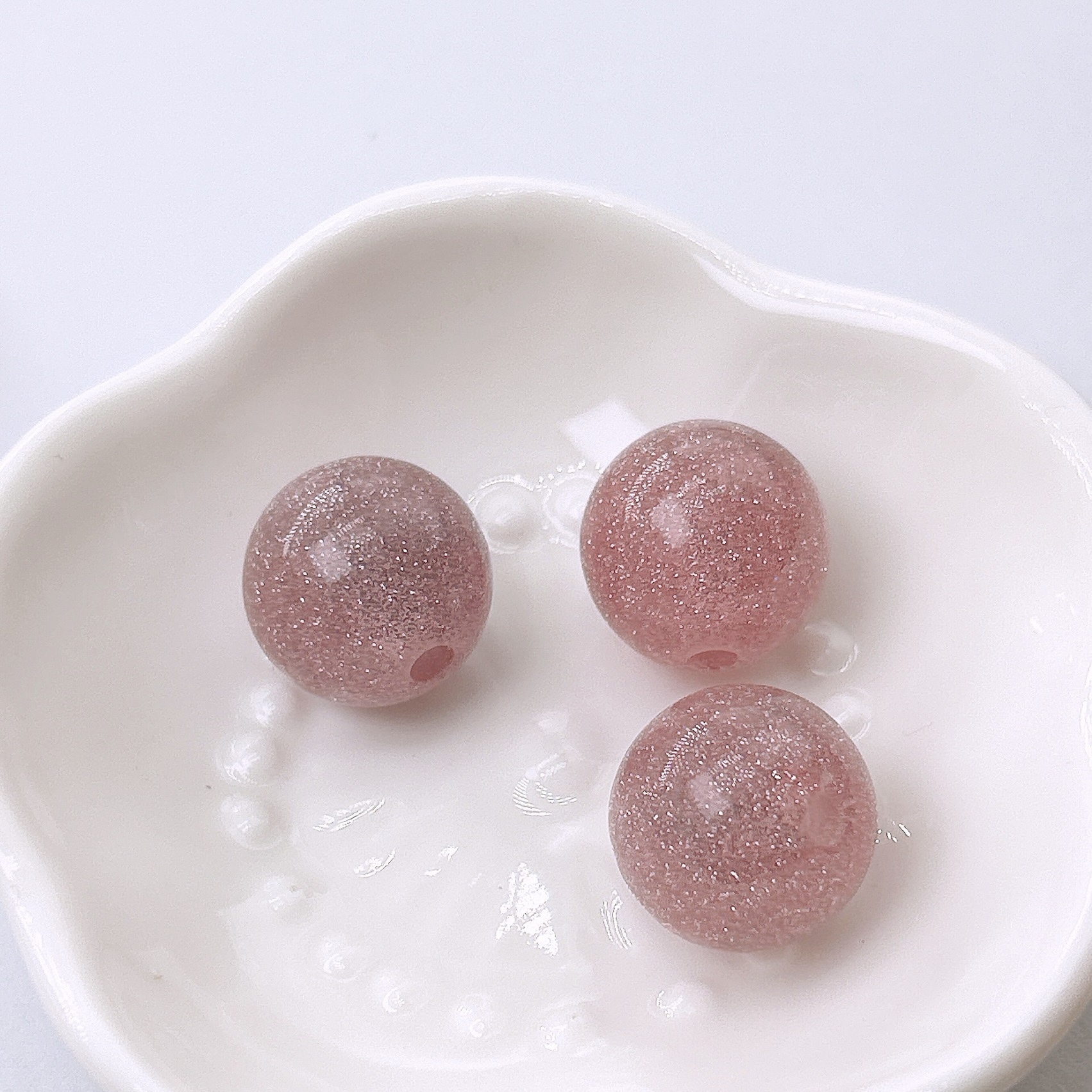 Starry Glitter Resin Beads