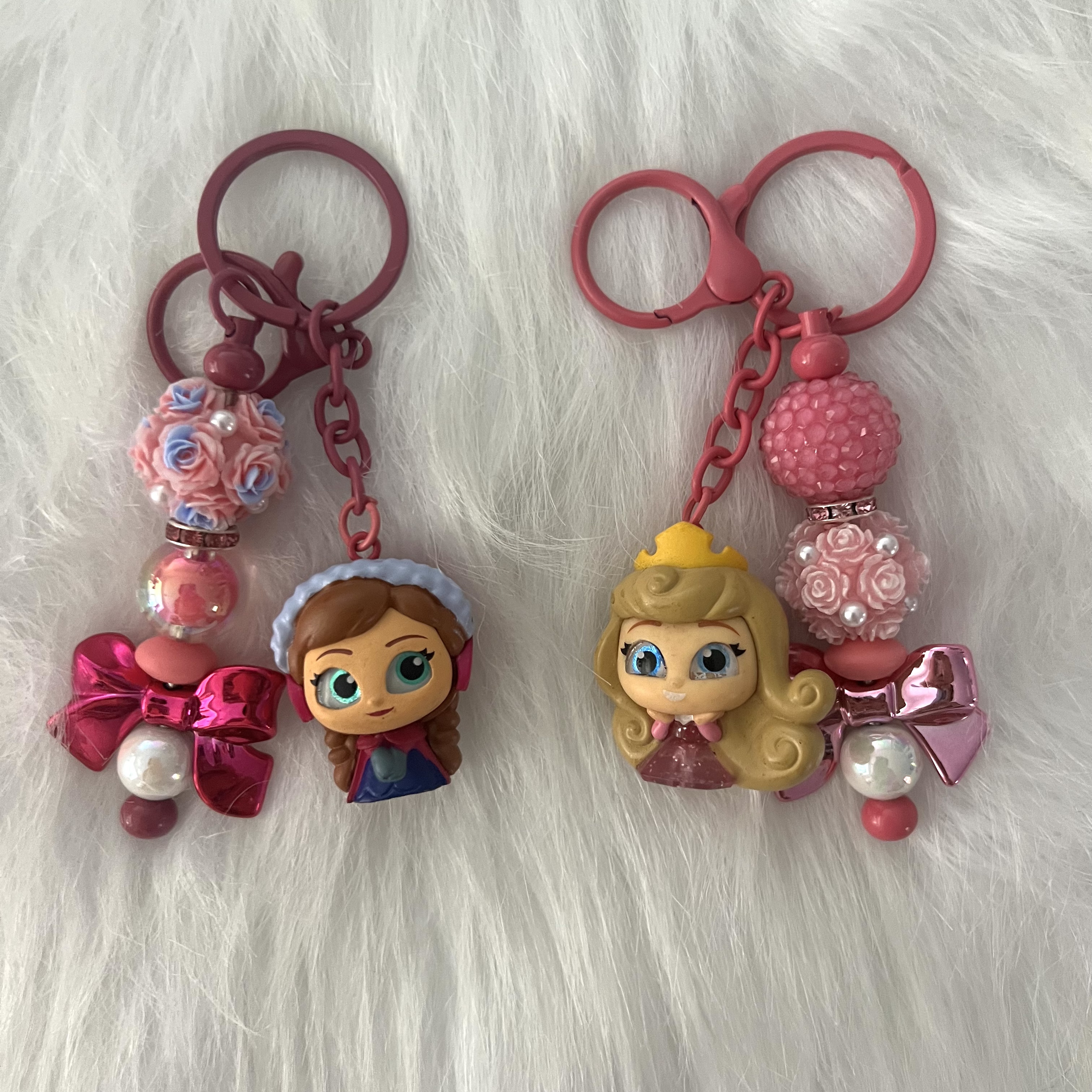 Premade Focal Keychains, Doorable Keychains, Character Keychains