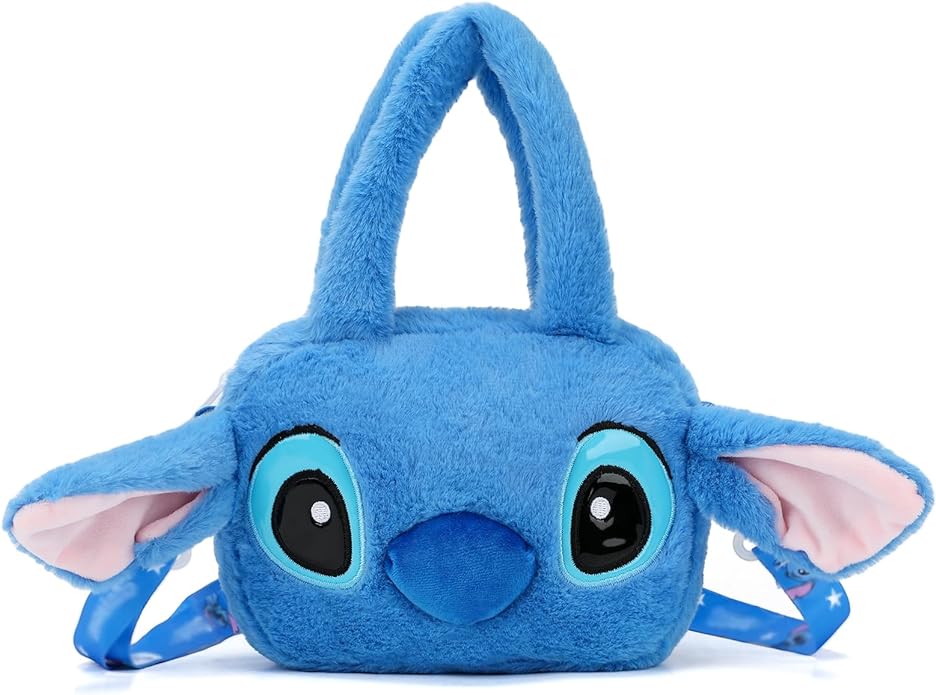 Cartoon Plush Handbag and Shoulder Bag