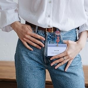 【Buy 9 get 1 free】Retractable Pink Glitter Badge Reel with Clip