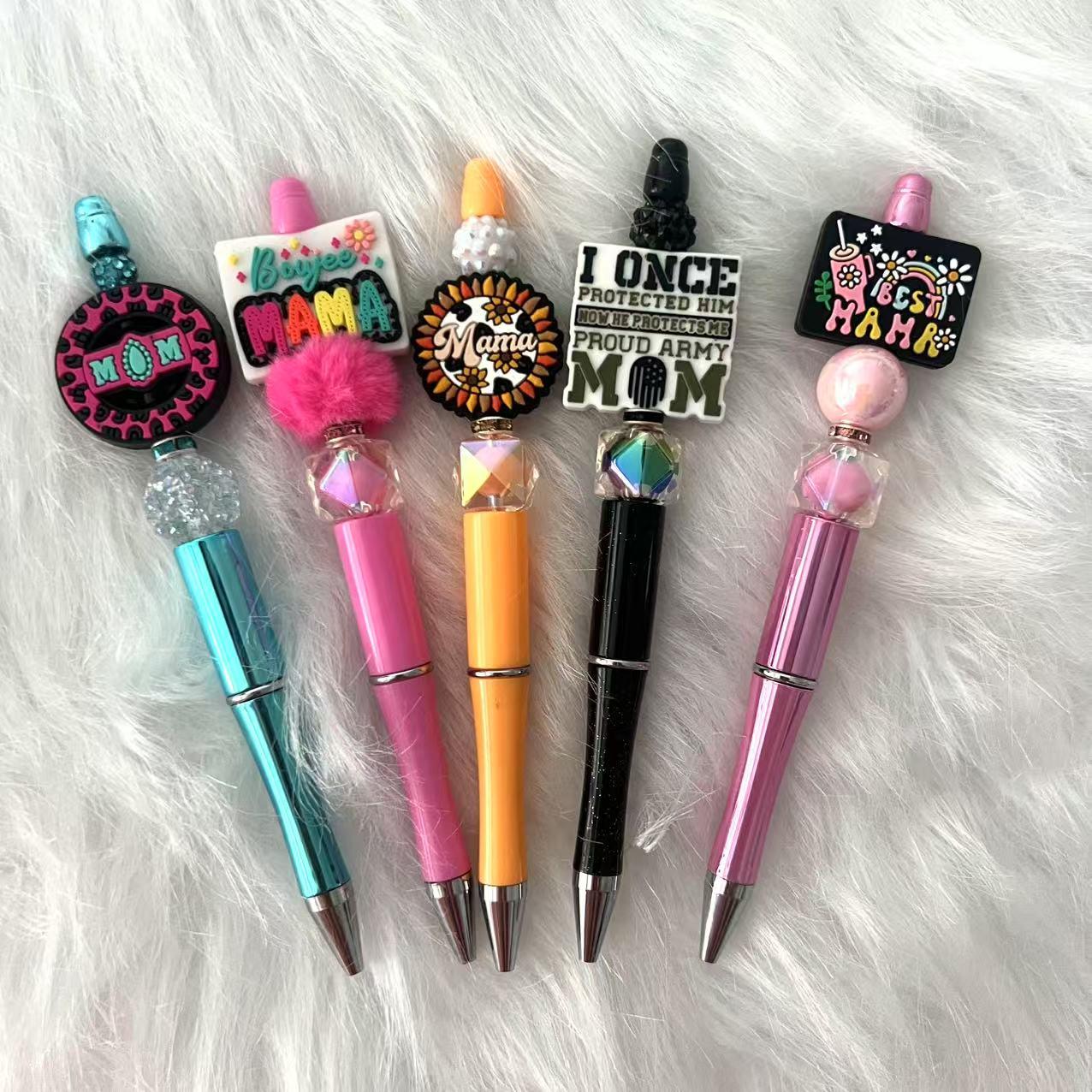 CuteBela Crafts Beaded Focal Pen (Over 1000 styles)