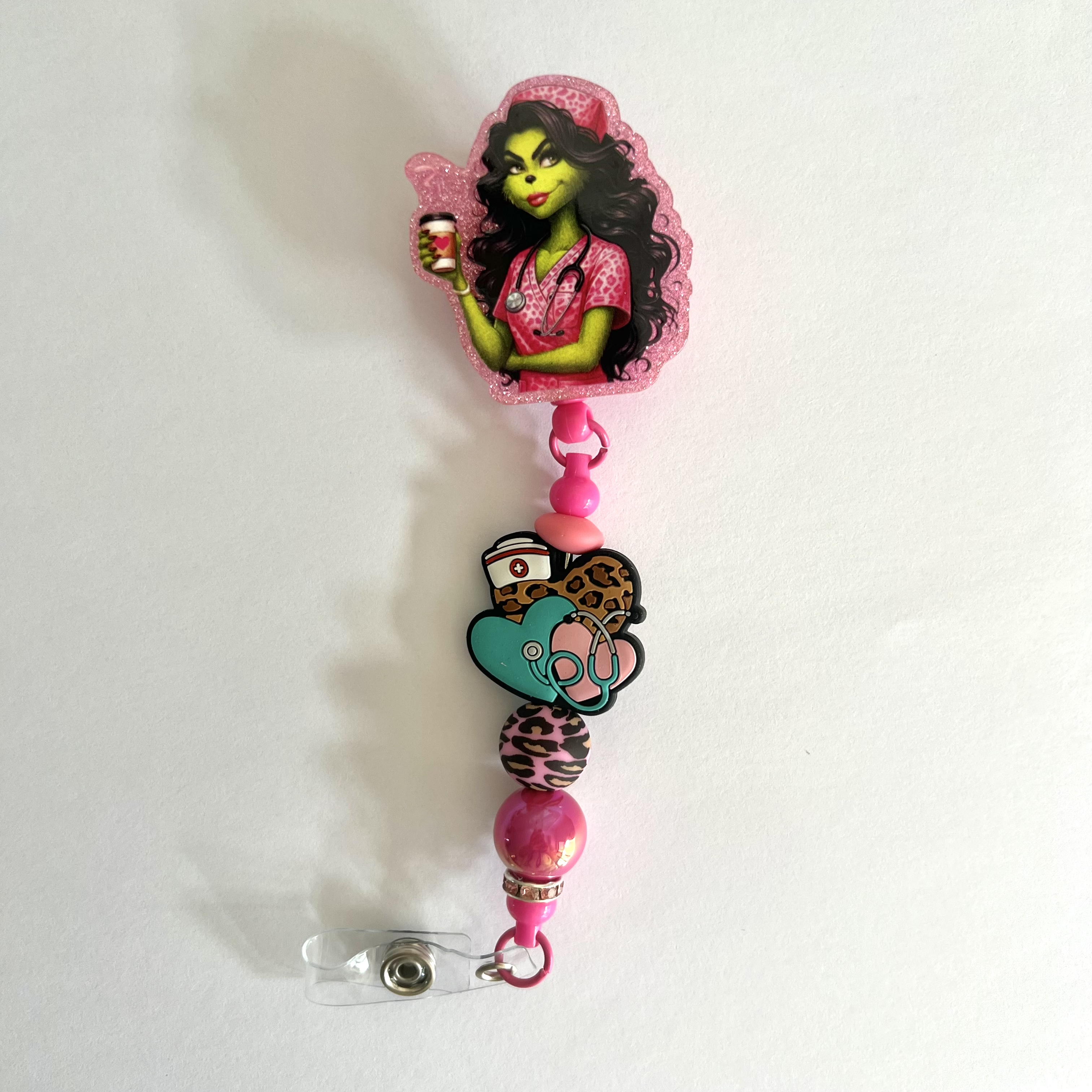 【Buy 9 get 1 free】 Retractable Badge Reel with Clip