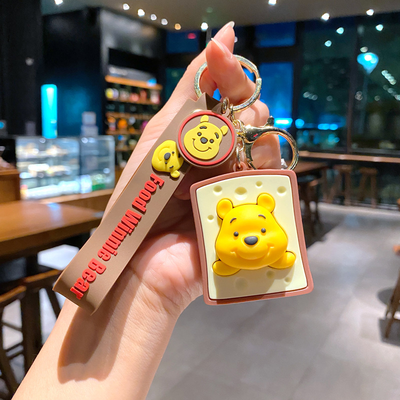 1pc Winnie Bear Keychain