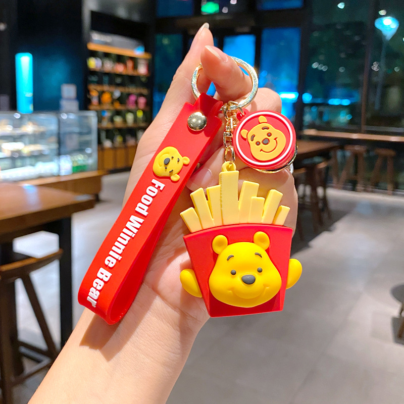 1pc Winnie Bear Keychain
