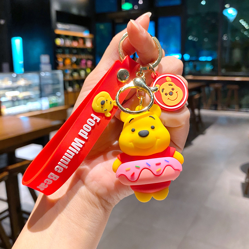 1pc Winnie Bear Keychain