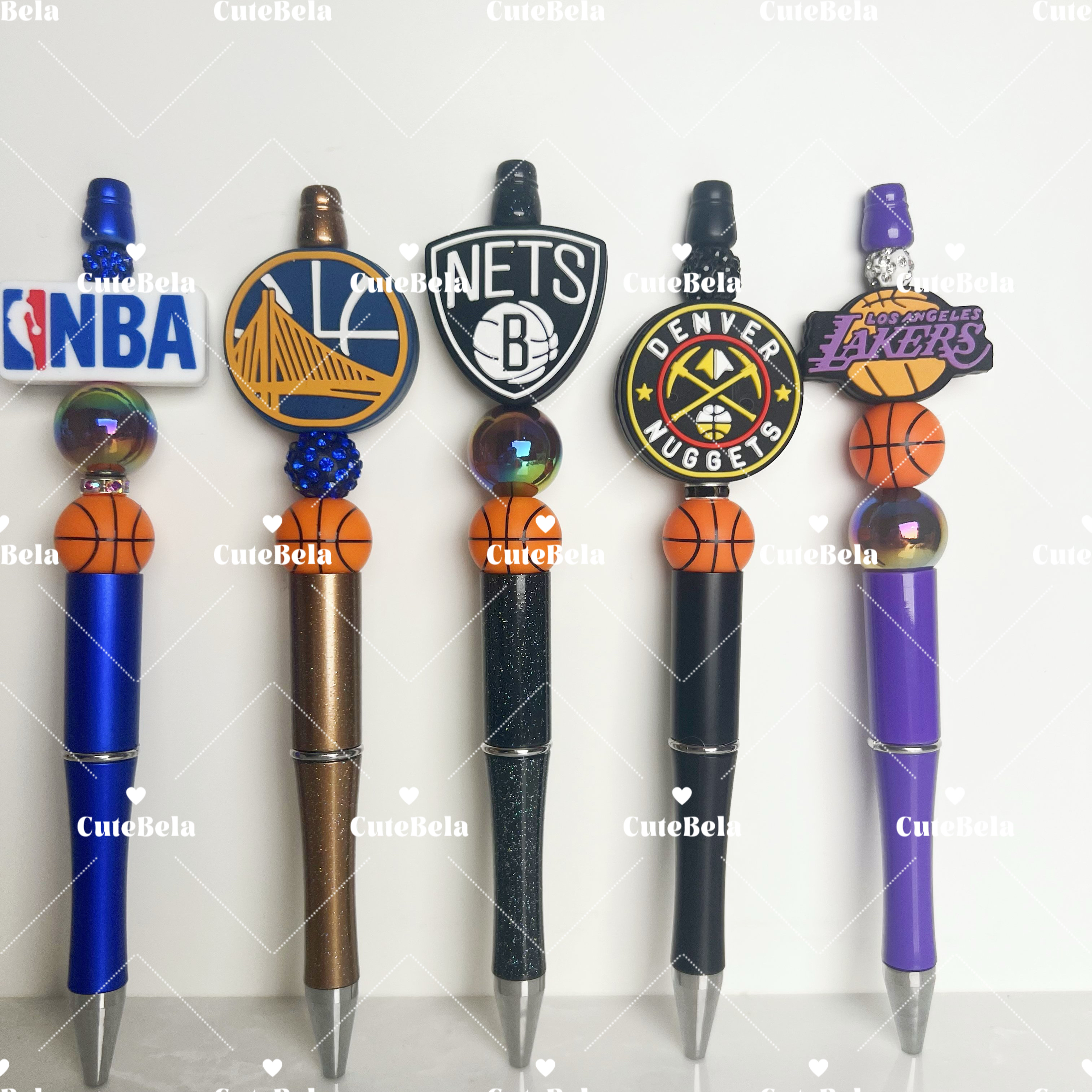 Premade Beaded Pen-NBA