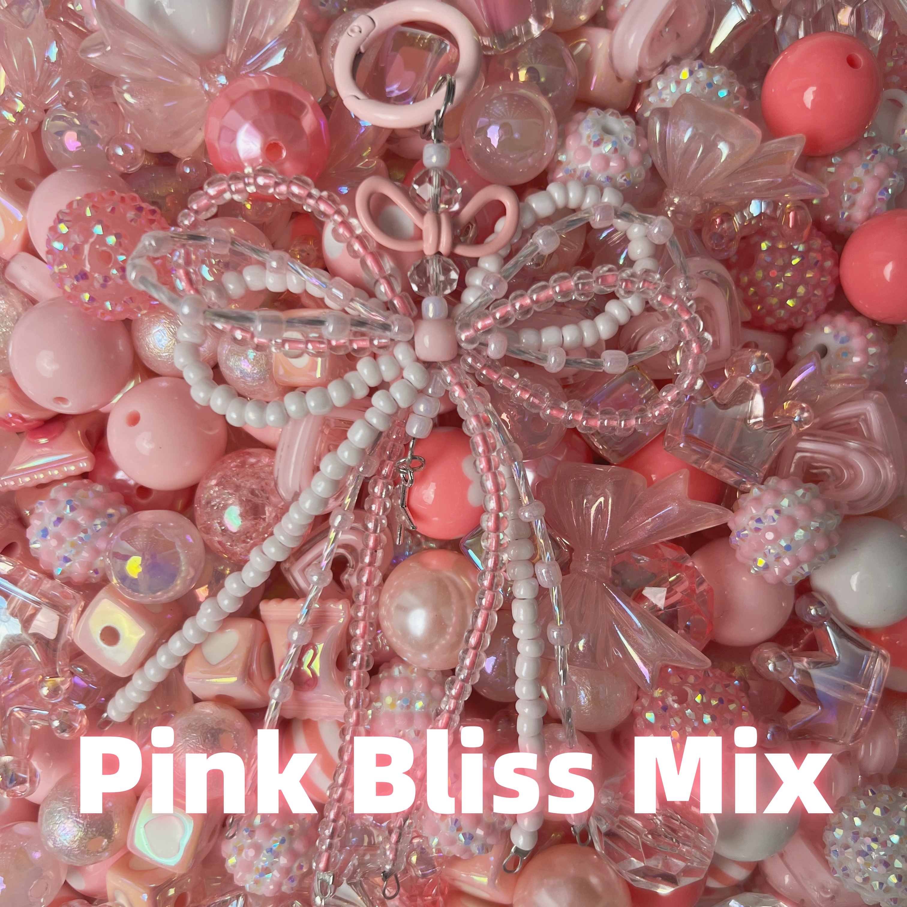【Bead】Pink Bliss Mix