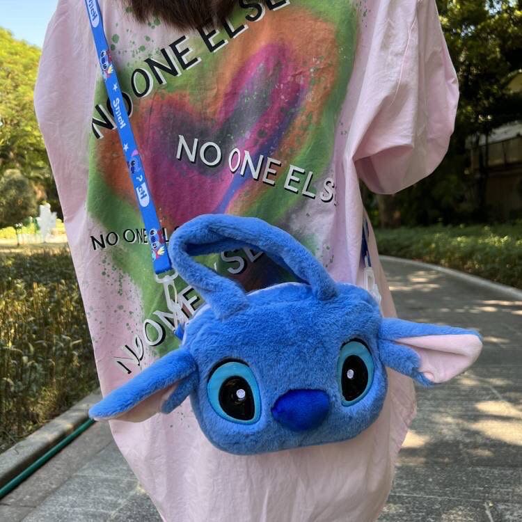 Cartoon Plush Handbag and Shoulder Bag