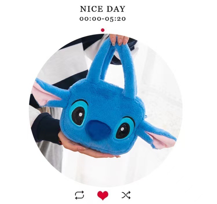 Cartoon Plush Handbag and Shoulder Bag