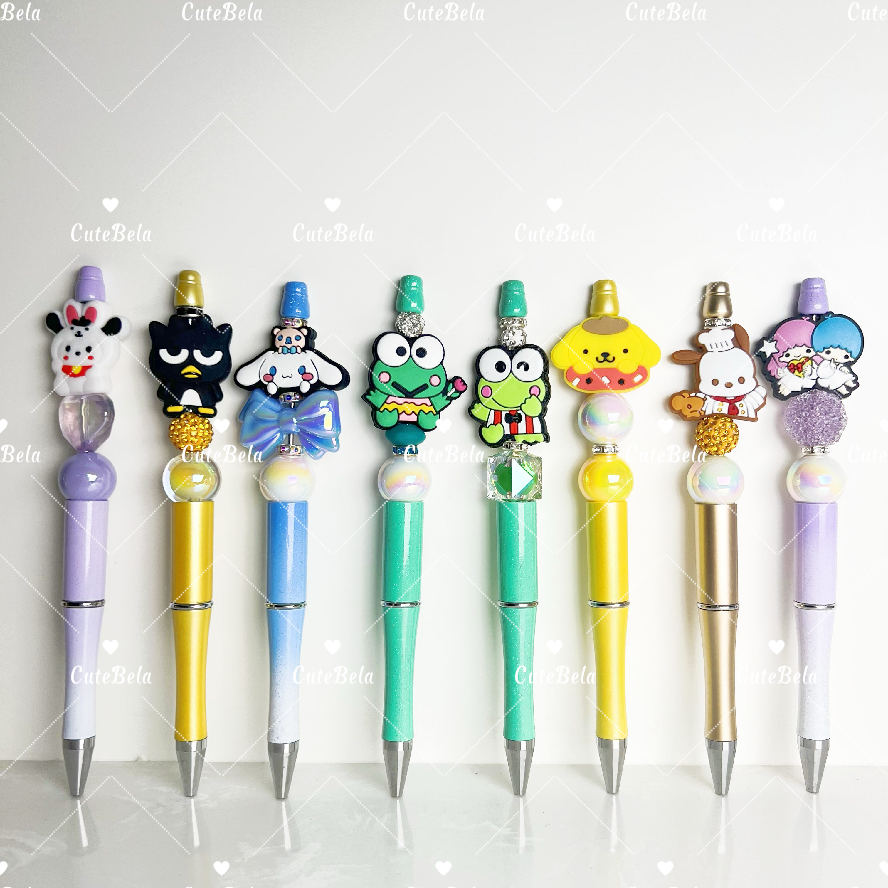 Premade Beaded Pen-Cinna and others