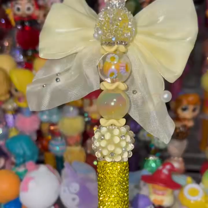 【Fancy Bead】30 pcs Candy Bubble Rhinestone Flower Beads