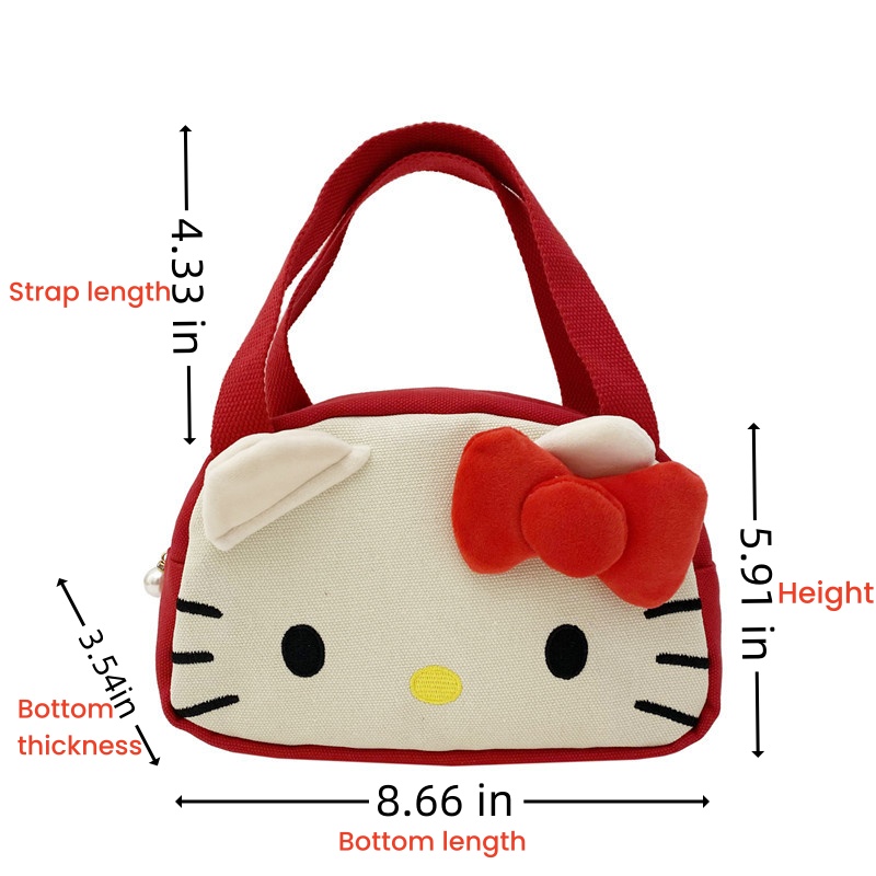 Cute Melody Hello Kitty Handbag