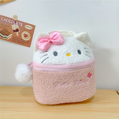Cute Kuromi Melody Hello Kitty Portable Cosmetic Bag
