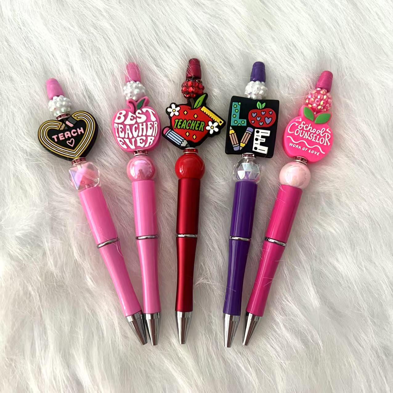 CuteBela Crafts Beaded Focal Pen (Over 1000 styles)